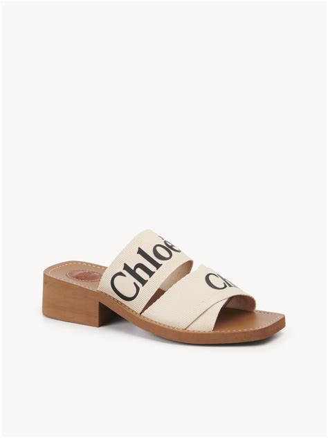 chloe woody mule